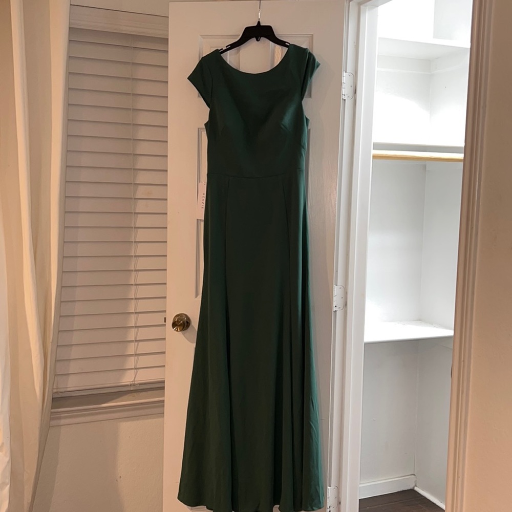 Long Green Dress